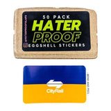 Hater Proof - City Rail Eggshell Stickers - Vandal Vault