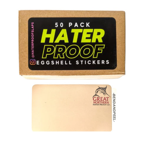 "Great Northern" Eggshell Stickers