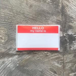 High Tack - Hello Red Sticker Slaps - Vandal Vault