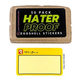 Hater Proof - Magic Ink Eggshell Stickers - Vandal Vault