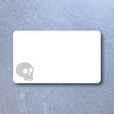 Skull Sticker Blanks (x50)