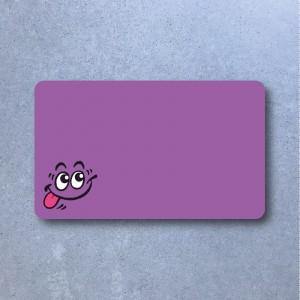 High Tack - Purple Smiley Sticker Slaps - Vandal Vault