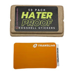 Hater Proof - TransLink Eggshell Stickers - Vandal Vault