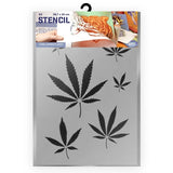 Weed Stencil - A3