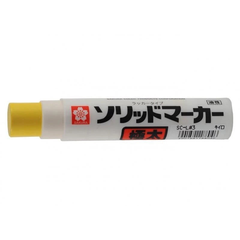 Sakura Color Oily Pen Solid Marker Thick SC-L #3 Yellow